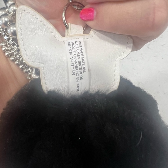 Adorable Dog Keychain with Fluffy Pom Pom - Picture 3 of 4